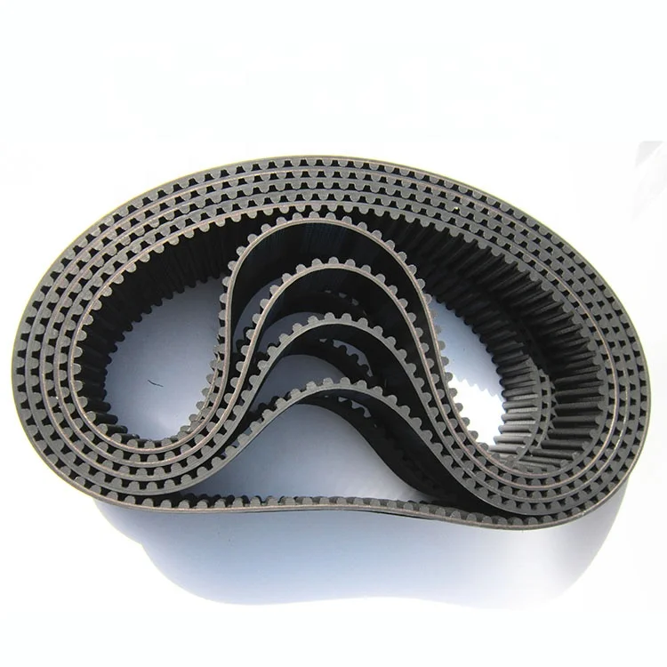 Single side rubber material htd 14m timing belt