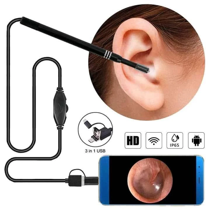 2020 New Arrival Digital Cleaning and Cleaning Earcleaning Ear Otoscope Ear Camera Ear Cleaner Earwax Remover ABS Hand Held