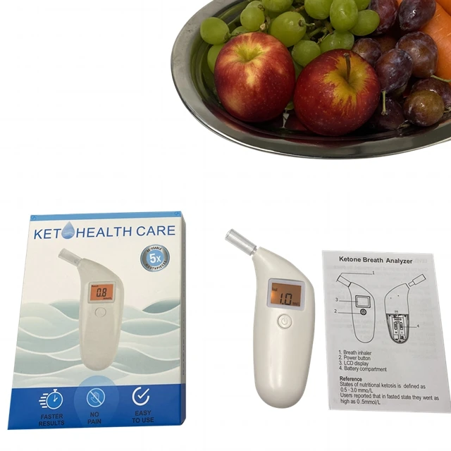 New Tech. for Non Contact Ketone Breath Meter Good Design Ketone Meter LCD Ketosis Tester