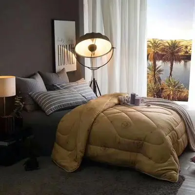  Embroidery Quilted Bedding Comforters for Queen Set Comforter