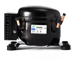 ZH45DC R134a Refrigerator compressor freezer 24v dc 12v/24v Separate carton loading