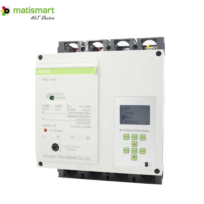 Matis 400A amp solar energy mccb circuit breaker circuit breaker 400 amps circuit breaker smart wifi mccb
