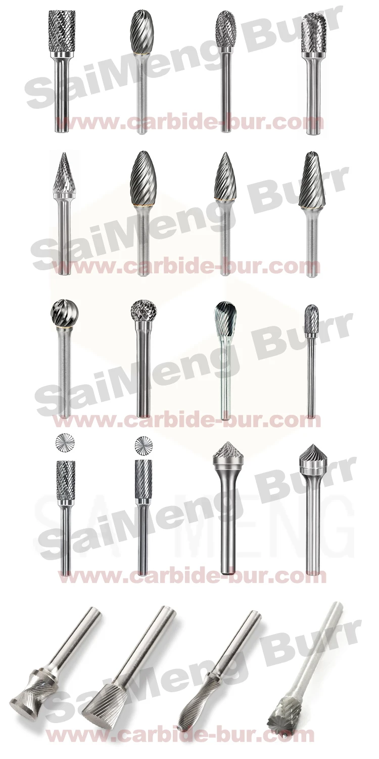 SAIMENG carbide burrs 