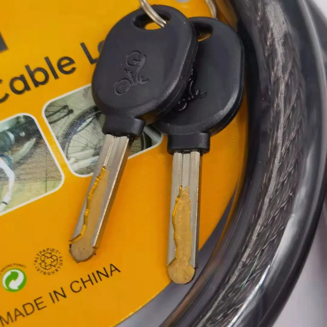 
Factory main product wholesale motorcycle locks professional lock bike chain octagonal cable lock 