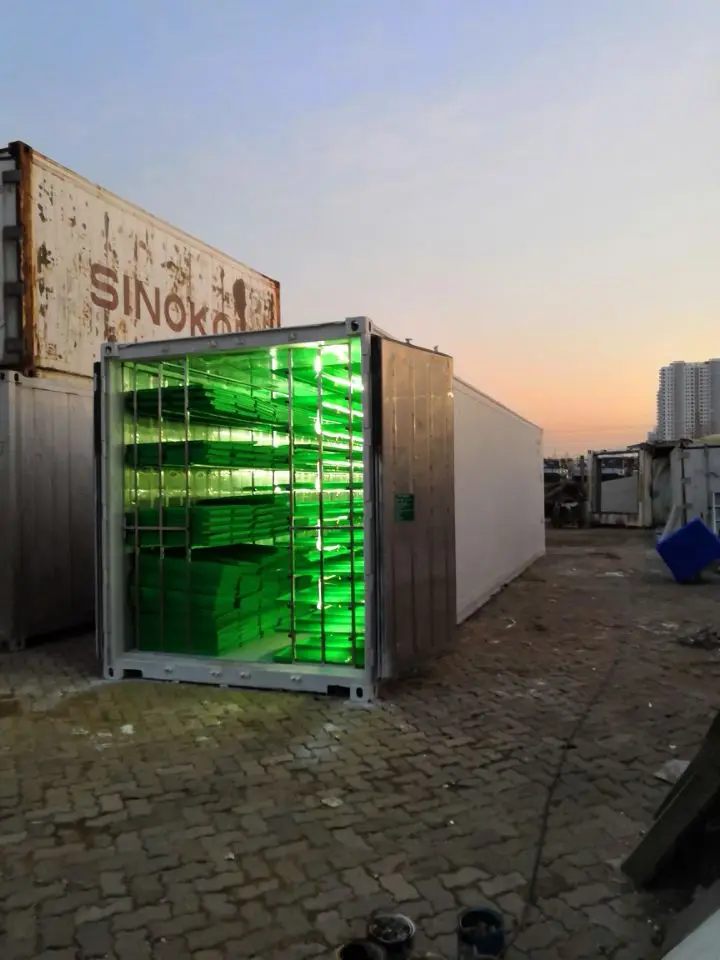 Great Quality Factory Price 1500kg/day Automatic Barley/wheat Green Grass Hydroponics Machine Fodder