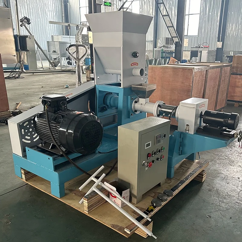 Automatic Fish Food Making Extruder Wet Type Fish Feed Extruder Machine