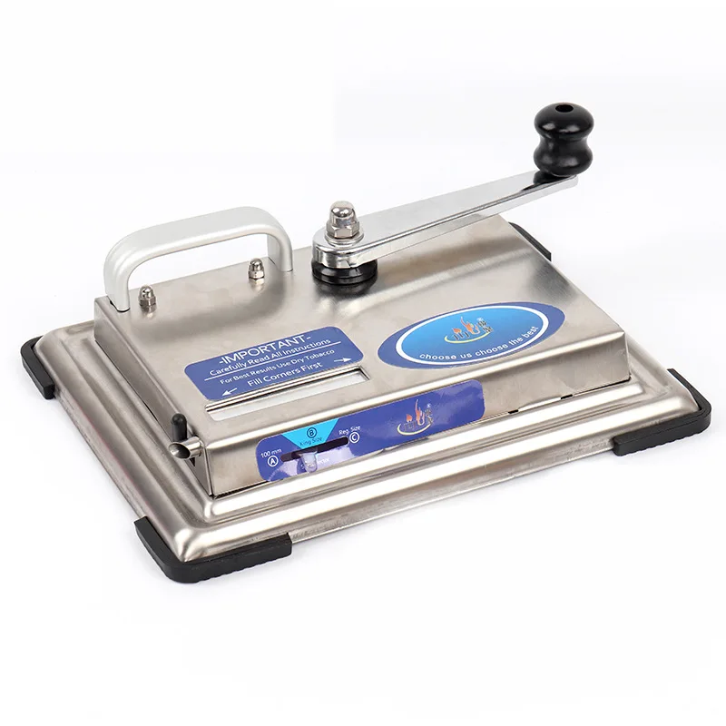 
Stainless steel manual cigarette rolling machine tobacco with empty cigarette filling machine 