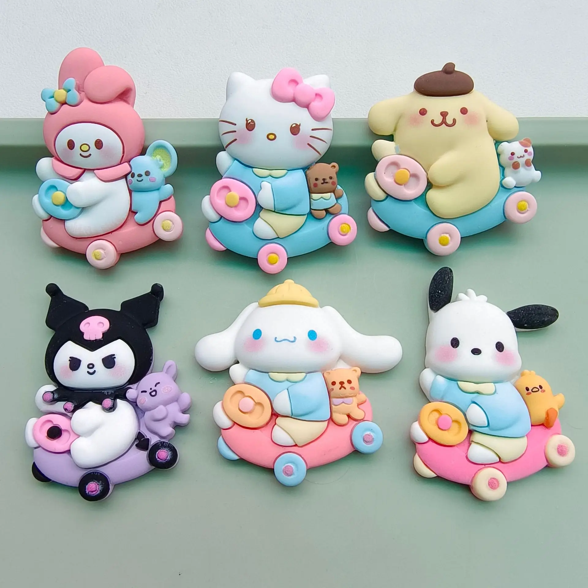 Large Size Resin Sanrioo Cartoon Accessories For Crocs Shoe