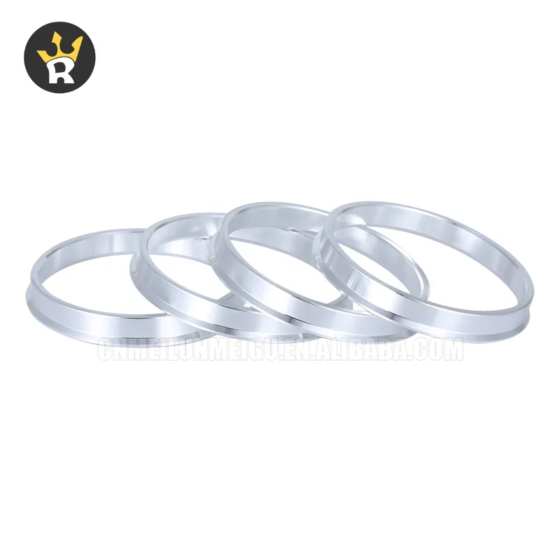 OD 56.1/ 57.1/60.1/63.4/64.1/65.1/66.1/66.6/67.1/72.6/73.1/74.1 High Quality Aluminum Car Wheel Spacer Hub Centric Rings