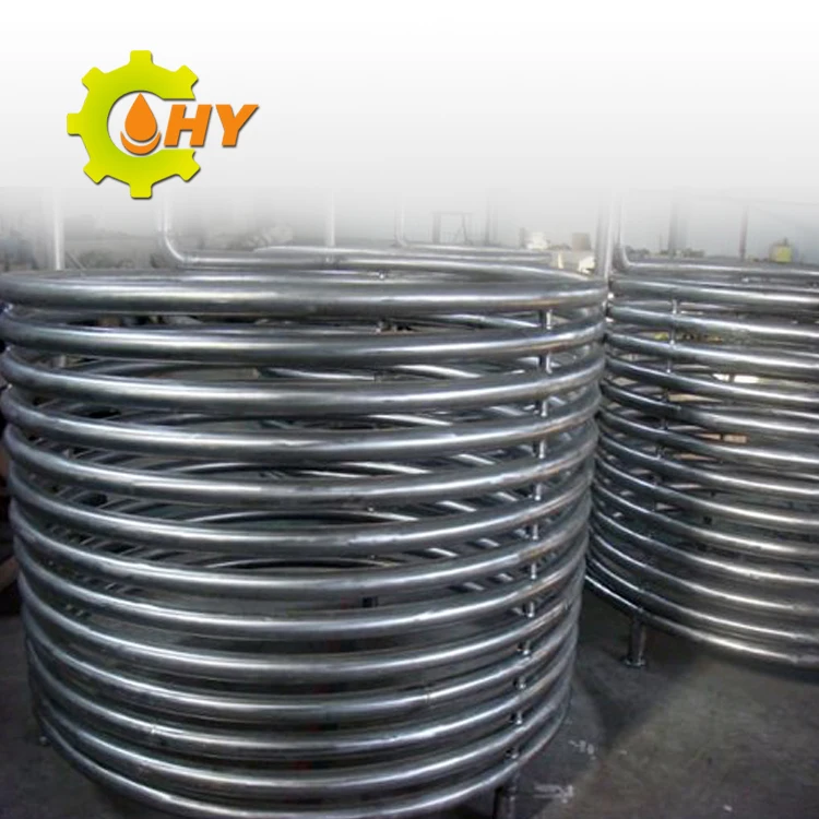titanium spiral tube  for heat exchanger titanium corrugated tube