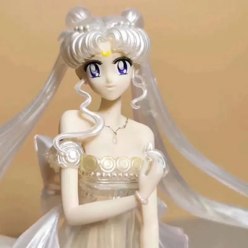 Hot sale Anime Sailor Moon Tsukino Usagi action figure Wedding dress boxed model toys