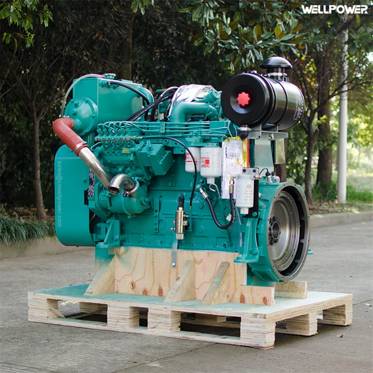 CCS Certificated Boat Use Powered By Cummins 120kw Marine Diesel Generator 150kva