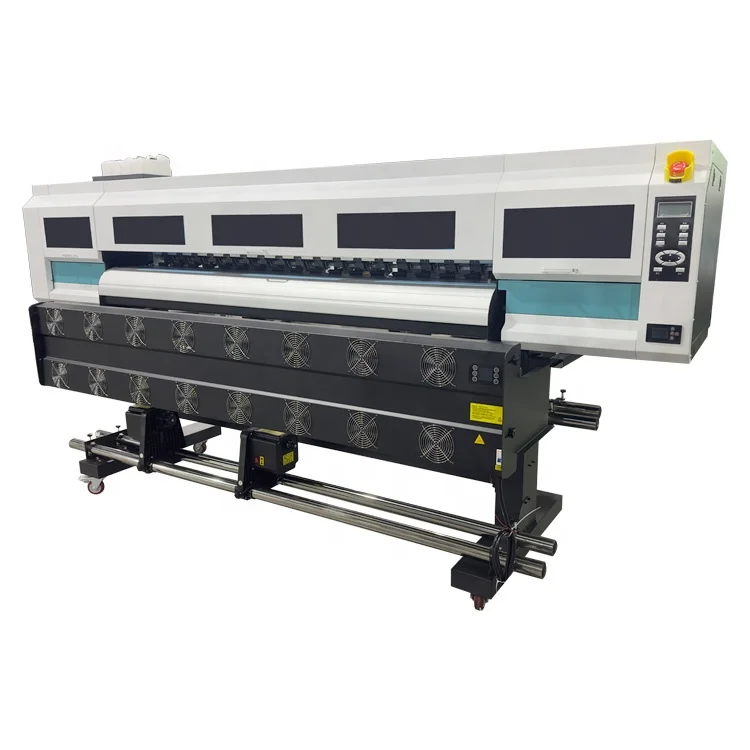 1.8m Wide Format Fabric Sublimation Printing Machine with i3200 i1600 Heads Digital Polyester Textile Sublimation Printer