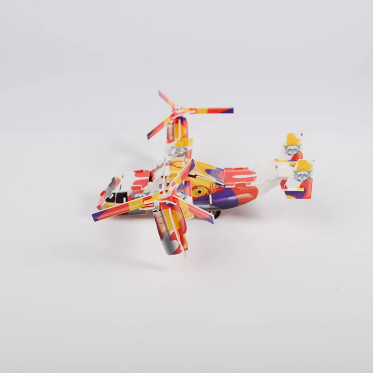 Small both side printing 3D custom car puzzle set for kids