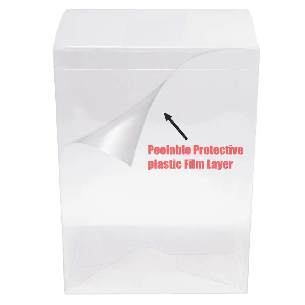 
Pop Protector 0.5 mm Thick Clear Plastic Case for Funko Vinyl Figures 
