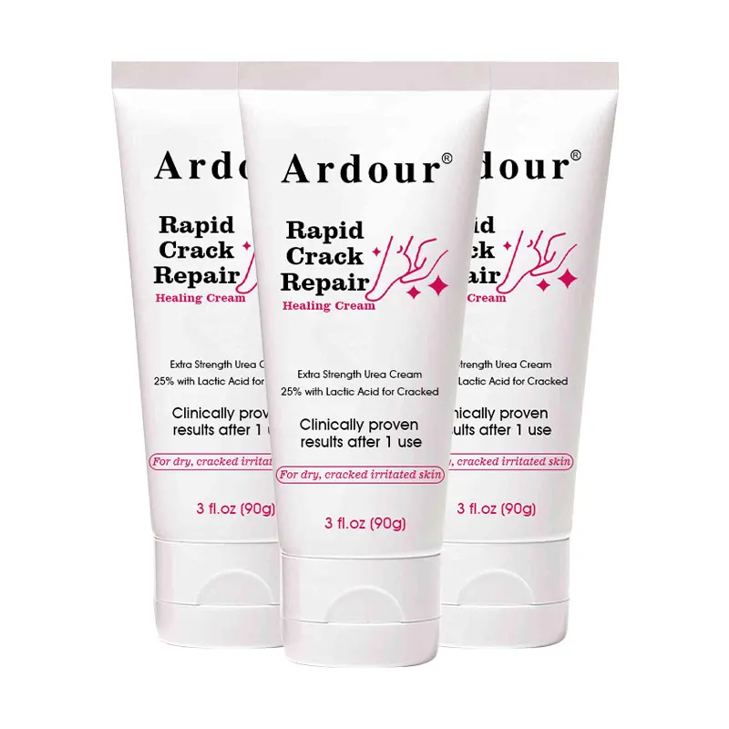 Oem FOOT PRODUCT Urea with Lactic Acid for Cracked Heel Treatment Callus Remover Scars Skin Barrier Repair foot cream