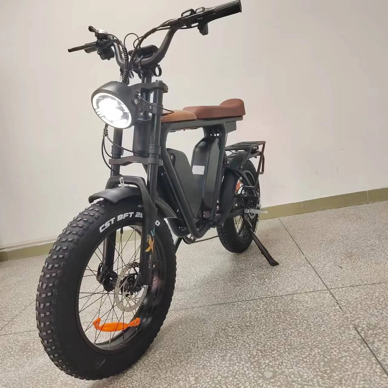 bafang Motor 1000 Watt Electric Bike Dual battery 44Ah Oil brake Full Suspension Long Seat Fast Fat Electric Bicycle Wholesale