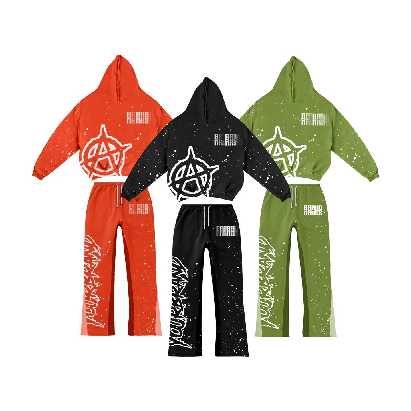 Men Winter Tracksuit High Quality 2 Piece Set Men Herren Baggy Sustainable Joggers Suits Set Tracksuits For Men With Zipper