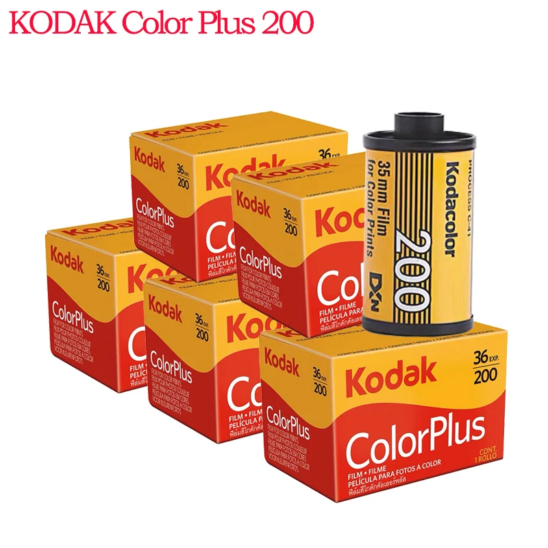 KODAK ColorPlus 200 Color Negative Film 35mm Film 36 Exposure Per Roll Kodak Film Fit For M35 / M38 Camera