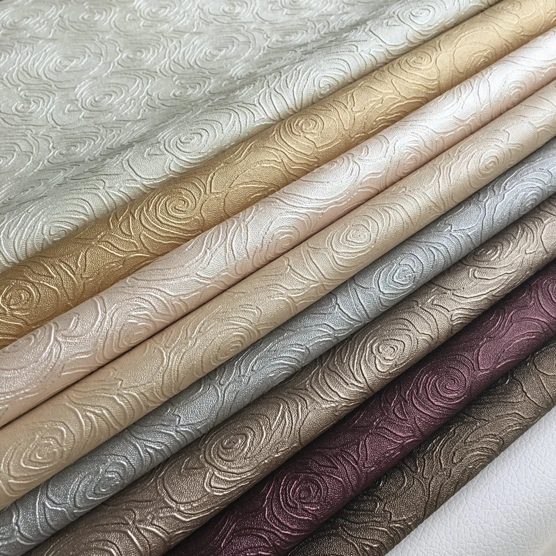 High-Quality PVC leather for Sofa Cover Embossed Customized Pattern| Cheapest Wholesale