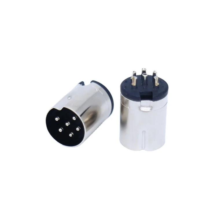 2023 customized mini din connector 8 pin male and female waterproof din connector