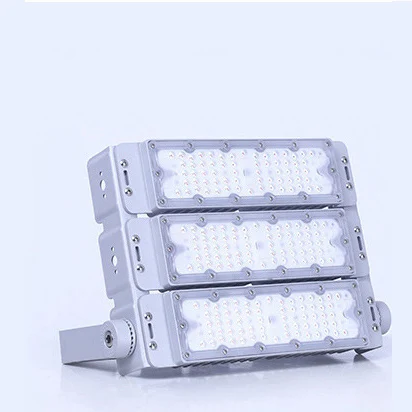 Industrial 160000 Lumen 150w Modular Basketball Court Flood Lamp Color Reflector Flood Light Led Waterproof Warm Cold White 