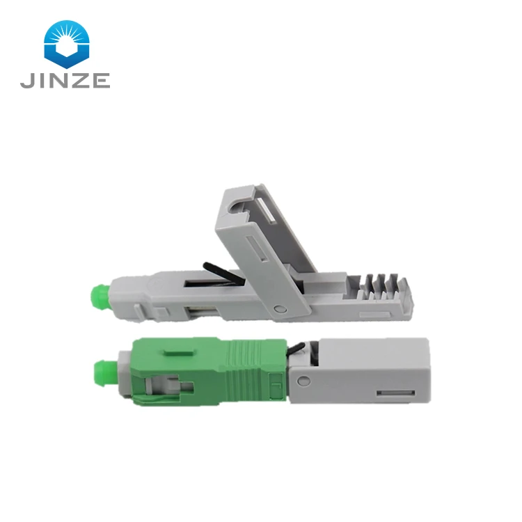 SC type APC or UPC optical fast connector