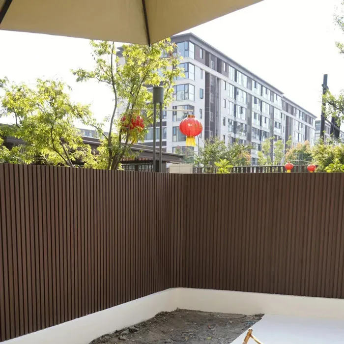 6 футов композитная WPC алюминиевая рама ограждение стены дерево пластик Евро открытый декоративный сад дешевые панели забора