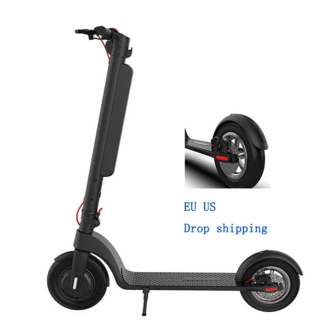 
New style e scooter 350w electric fat tire scooter two wheel electric luggage scooter 