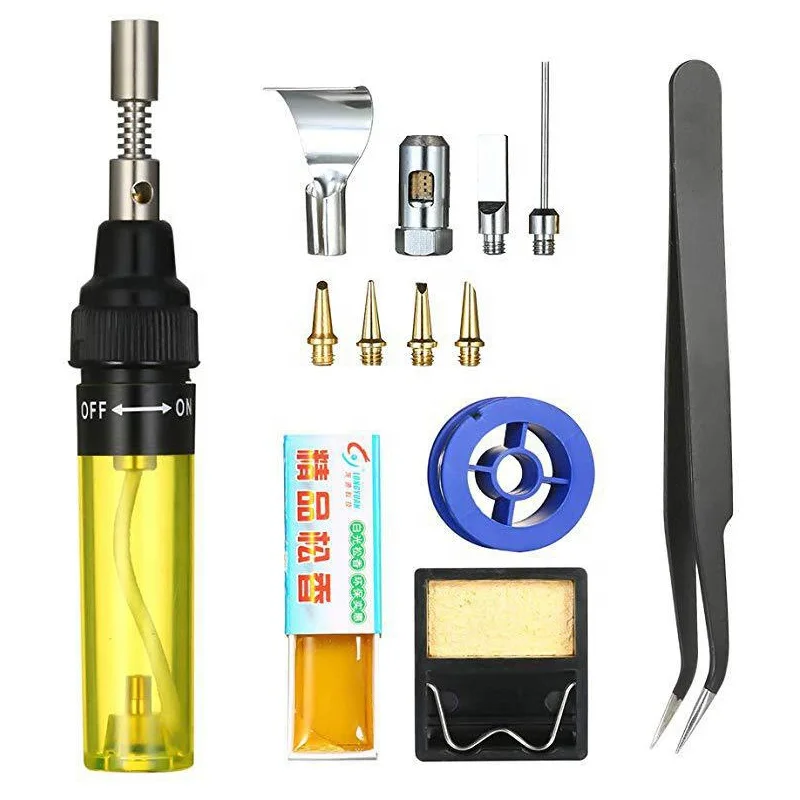  Новинка MT 100 паяльники DIY ручка Газовый инструмент ювелирный сварочный факел пистолет беспроводной бутановый паяльник