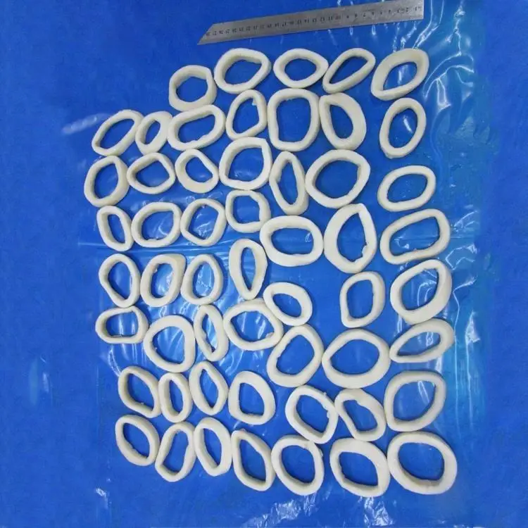 Hot sale seafood squid ring low price wholesale squid rings iqf raw illex squid ring detail