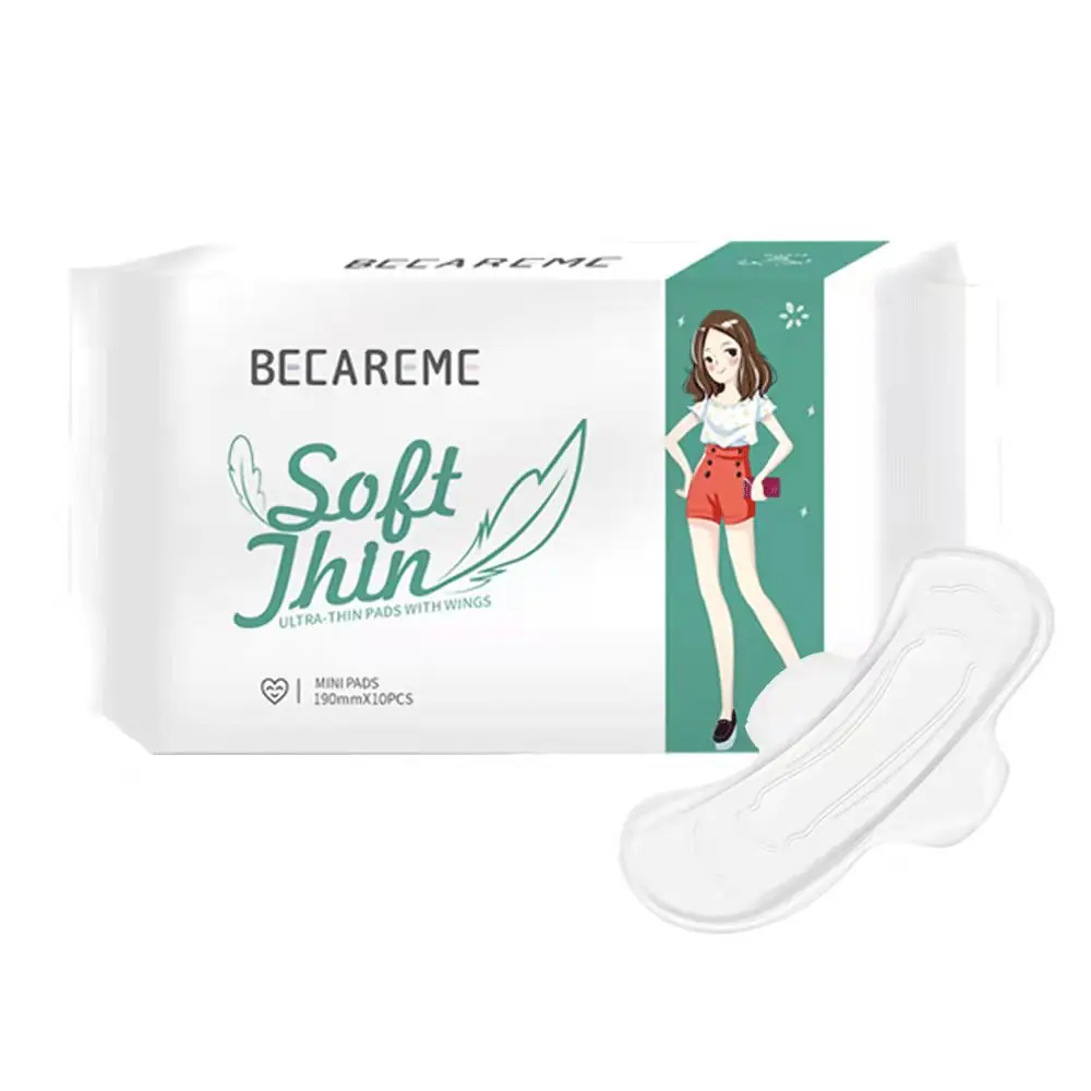 2024 new item Hygiene care Ultra thin Wholesale Women Ladies Cotton Pad with Wings Manufacturer in China