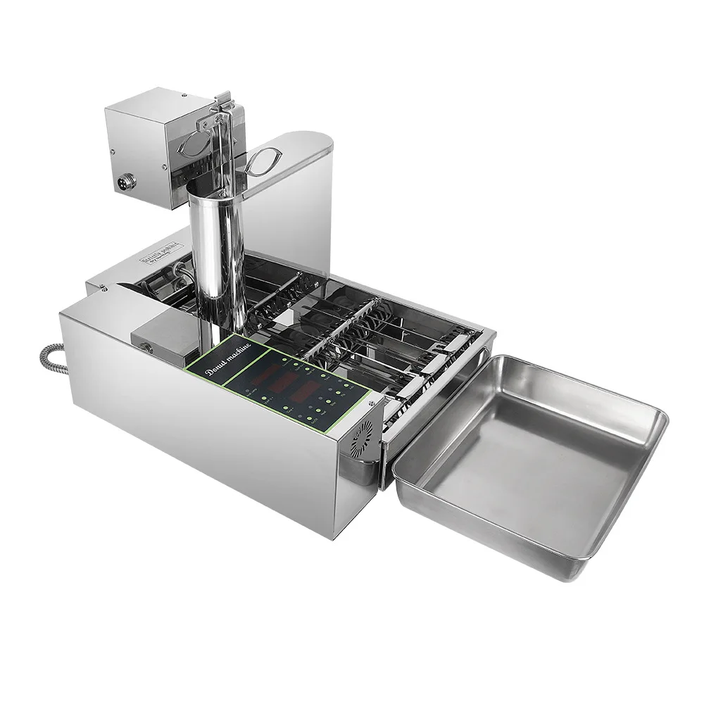 Industrial Fully Automatic Doughnut Machine Electric Mini Donuts Fryer Commercial Automatic Donut Machine For Sale