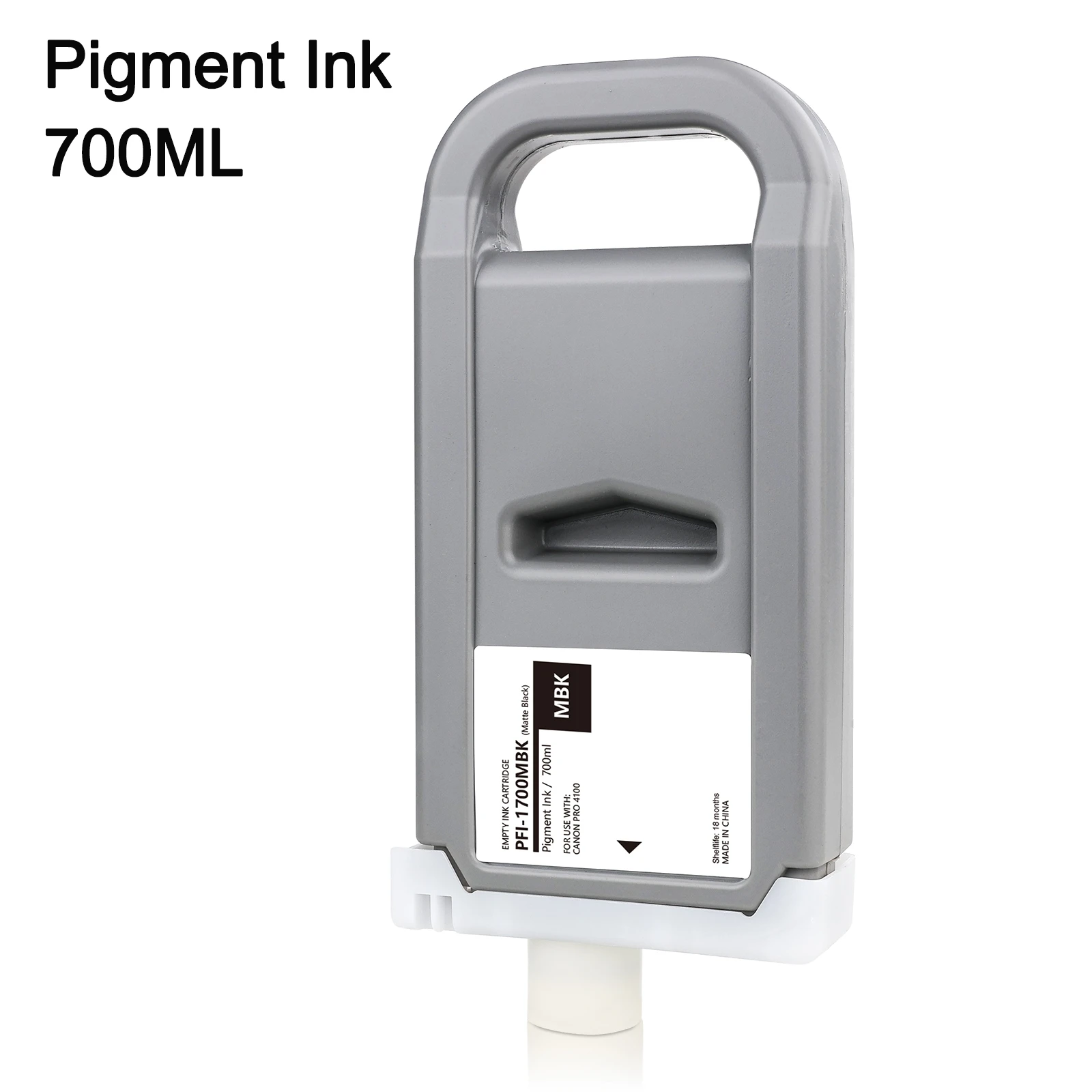 New Chippless PFI-1700 PFI1700 700ml Compatible Ink Cartridge with pigmnet ink For Canon Pro 2000 4000 6000 4000s 6000s Printers