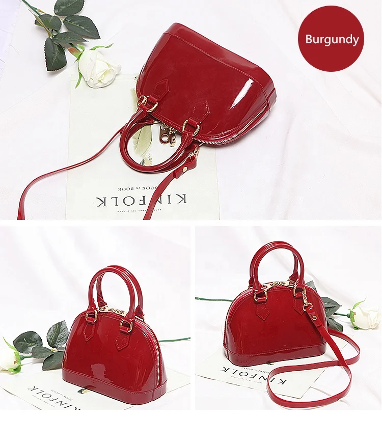 
Wholesale girls candy jelly bags kids cute summer Messenger Shell Bag 