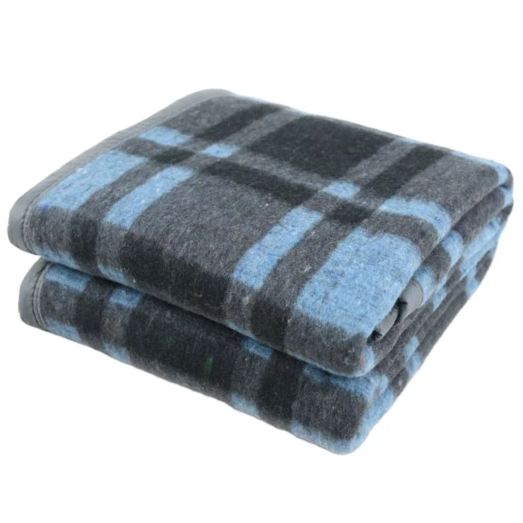 Мягкое тяжелое зеленое шерстяное одеяло на заказ оптом