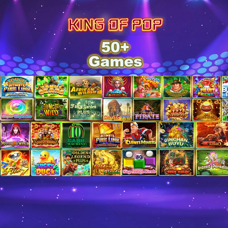 Newest Software Development KING OF POP Online Game App Fish Game Online Arcade Games App