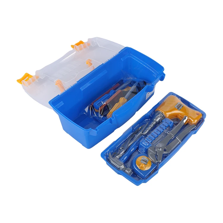 Hot Sale Role Mini Pretend Play Repair Tool Toy Set Kids Plastic Interesting Tool Set Toys