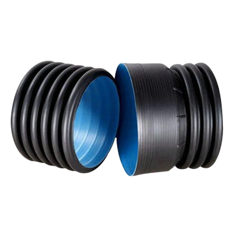  Новые продукты на рынке DN100mm DN800mm HDPE гофрированная Оросительная труба гибкая подземная