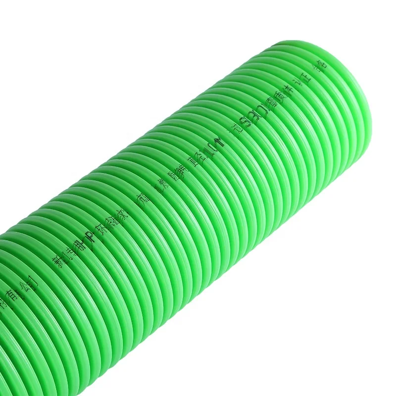 round antistatic air duct for supply and exhaust systems cleaning equipment in residential premises