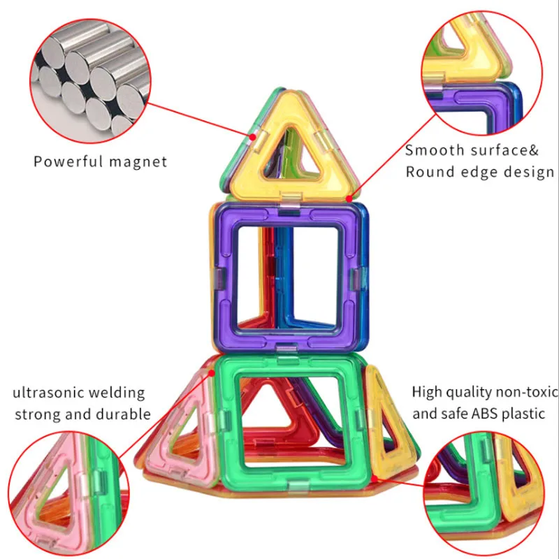 Factory Outlet Toys Magnetic Constructors Building Blocks Sets Handmade Designer Magnet