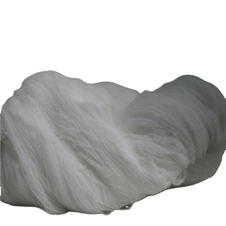 
Fancy yarn 0.3s full nylon track feather silver track yarn for knitting 