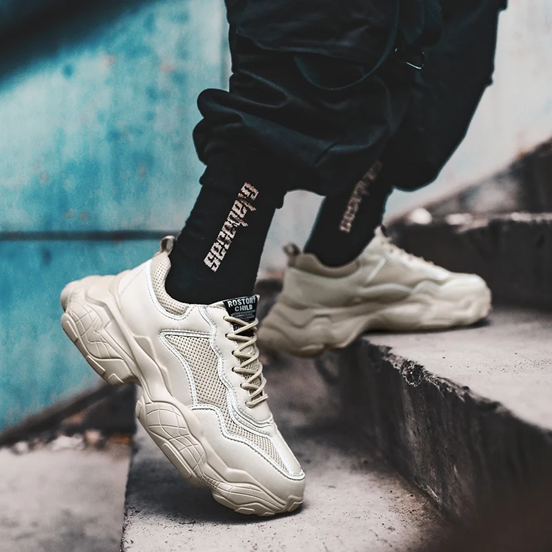 Мужские спортивные кроссовки от производителя, оригинальная спортивная обувь, мужские удобные повседневные кроссовки на массивной подошве