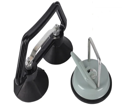 double head steel floor suction cup adjustable handle vacuum suction cup lifter suckers woodworking tools
