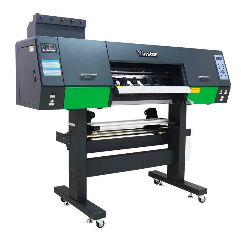 2024 best quality dual head high resolution 50cm 60cm 70cm personalized custom t shirt dtf printer printing machine with shaker