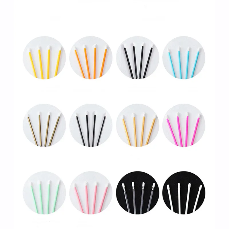 Disposable Lip Brush Lipstick Gloss Wands Applicator Dental Micro FiberTip Brush/Microbrush/Applicator