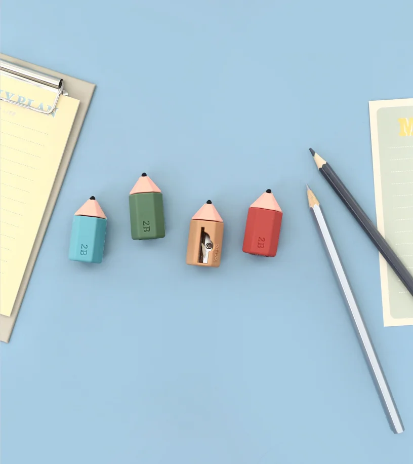 Languo Creative Cute Shape Pencil Sharpener For Kids Single Hole Pencil Sharpener Best Gift Souvenir