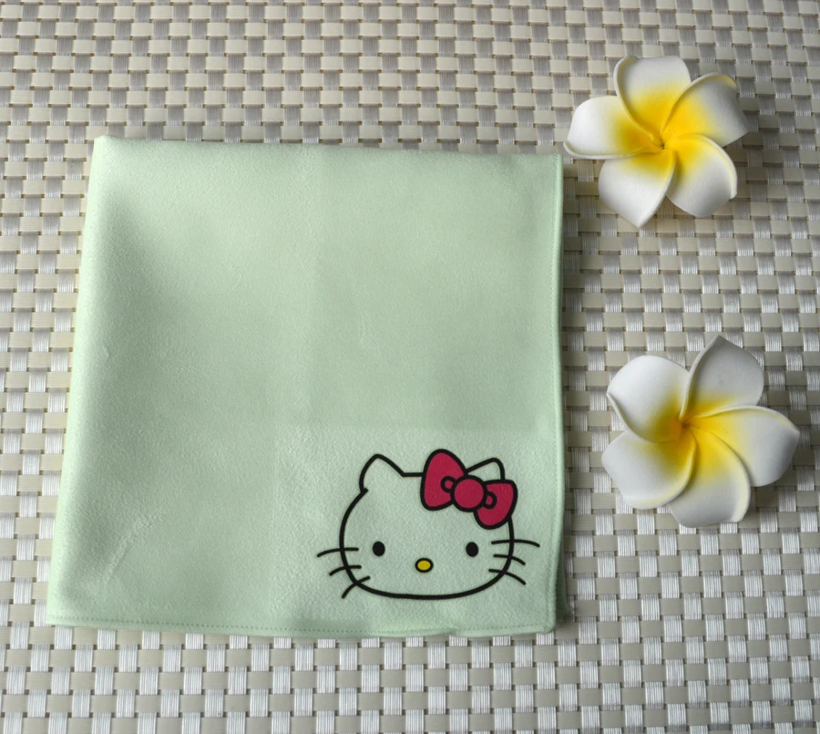 microfiber suede glasses eyeglass screen computer cleaning cloth hanging rope printing logo