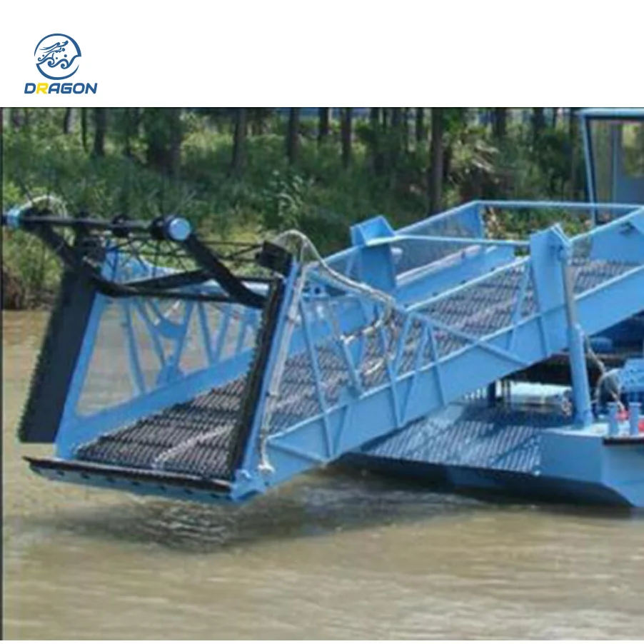 China new factory water weed harvester for river cleaning