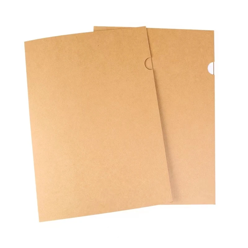 Manufacture Custom 300GSM Coated Paper Cardboard One Pocket Document A4 File Folder